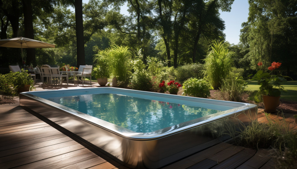 Piscine tubulaire rectangulaire