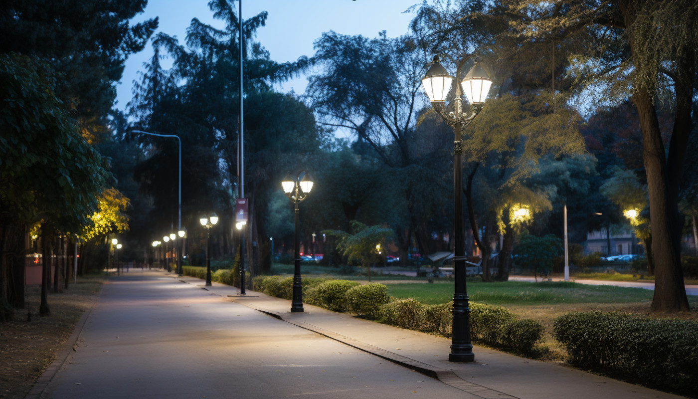 Quels sont les rôles joués par un lampadaire extérieur ?